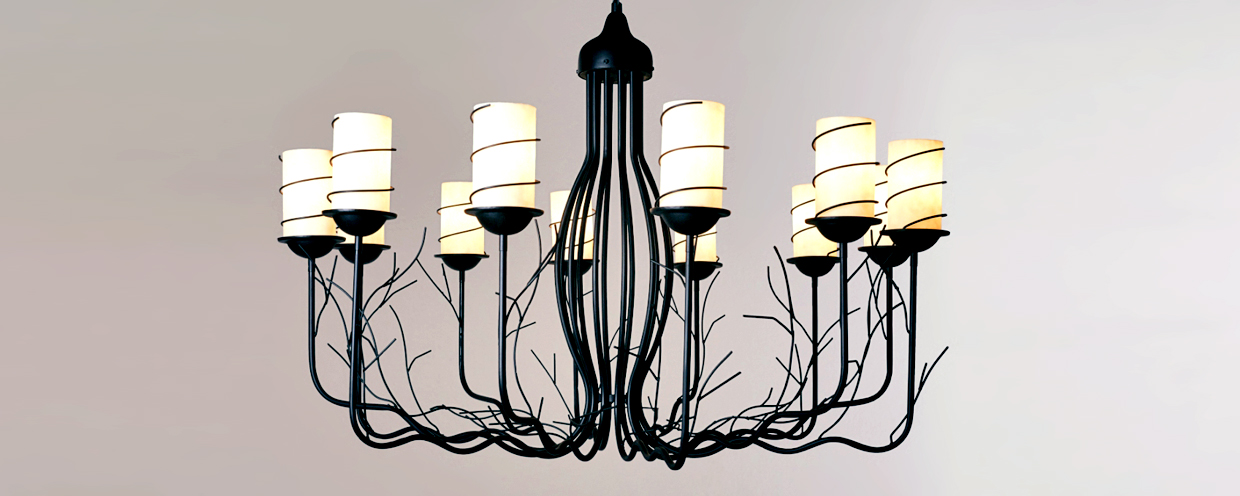 Forest Castle Pendant by Piment Rouge Lighting Bali