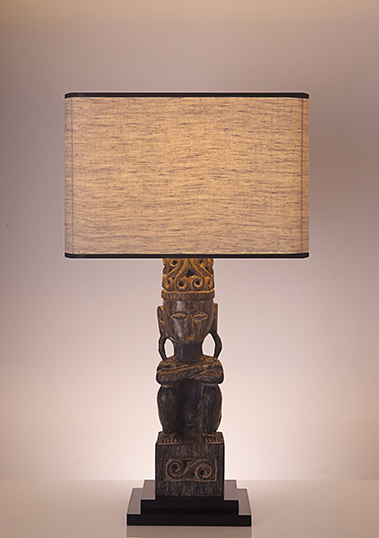 table lamp patung linen
