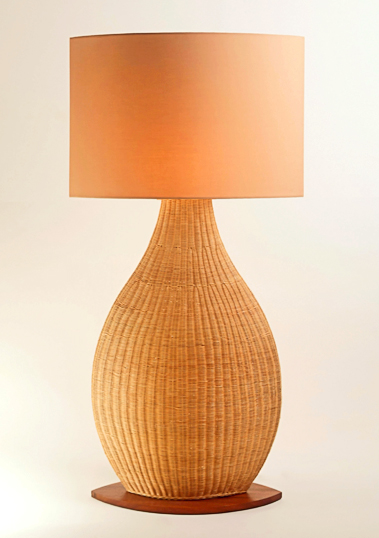 Natural Porto Floor Lamp by Piment Rouge Lighting Bali