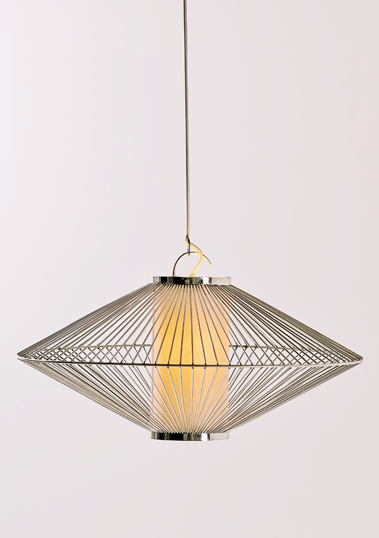 Small UFO Pendant by Piment Rouge Lighting Bali
