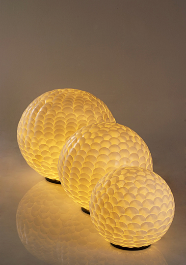 floor lamp ball shell sempeng m