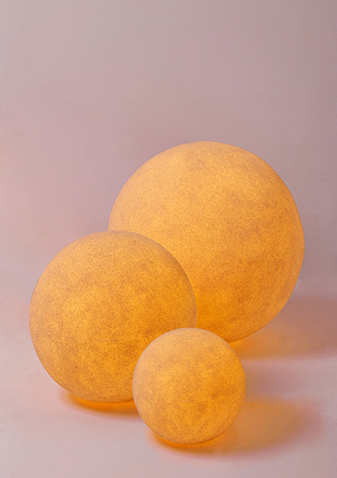 outdoor lamp ball resin 12v 25