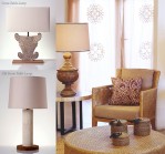piment rouge blog post rustic chic style living room stone table lamps 1