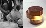 wooden jetty lamps by piment rouge lighting bali