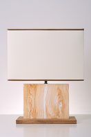 rose wood large table lamp by piment rouge lighting bali