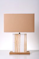 rose wood long table lamp by piment rouge lighting bali
