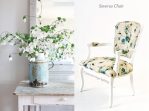 vintage chair with fresh flowers for valentine by piment rouge lighting bali furniture