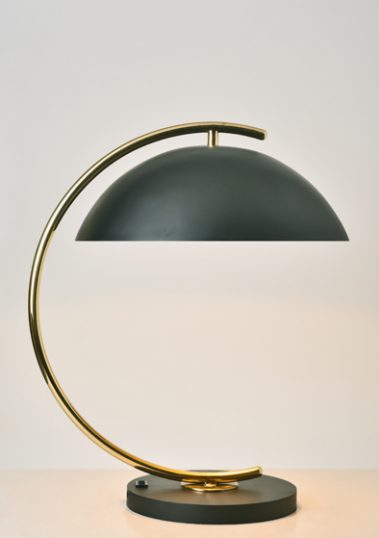 Brass Deauville Table Lamp by Piment Rouge Lighting Bali