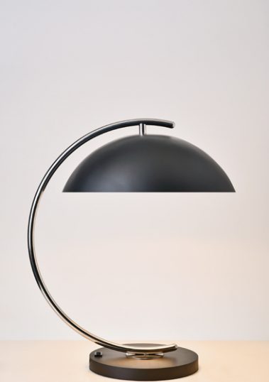 Stainless Steel Deauville Table Lamp by Piment Rouge Lighting Bali