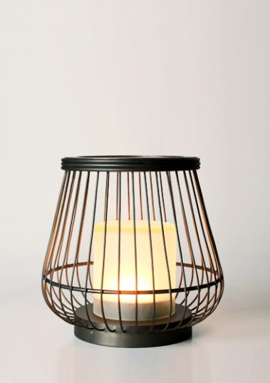 Brass Basket Lamp by Piment Rouge Lighting Bali
