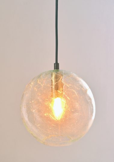Glass Ball Pendant by Piment Rouge Lighting Bali - 1