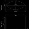 lampshade curved drun floor porto technical drawing