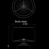 table lamp romano technical drawing