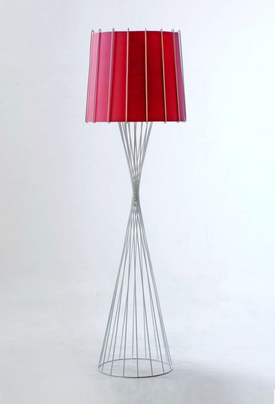 Piment Rouge Lighting Manufacturer Bali - White Rialto Standing Lamp