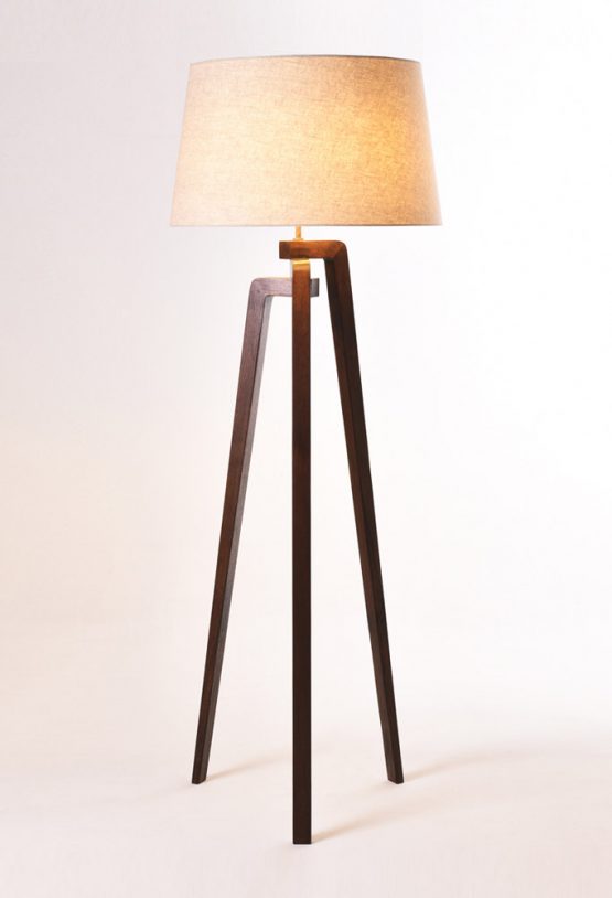 Piment Rouge Lighting Manufacturer Bali - Ottori Standing Lamp with New Lampshade