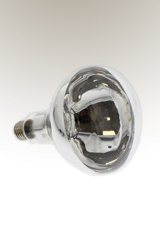 infrared heating bulb 275W by piment rouge lighting bali