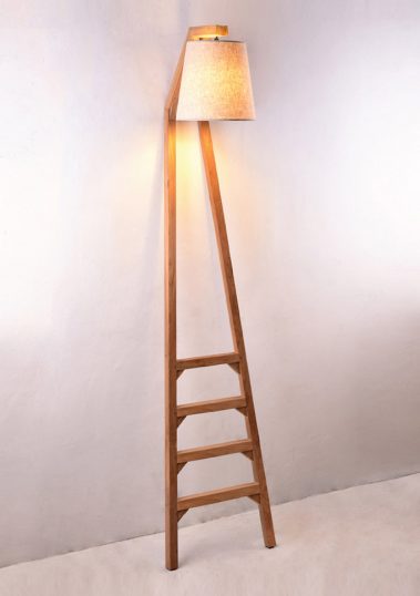 Piment Rouge Lighting Bali - Ladder Lamp in Natural Finish