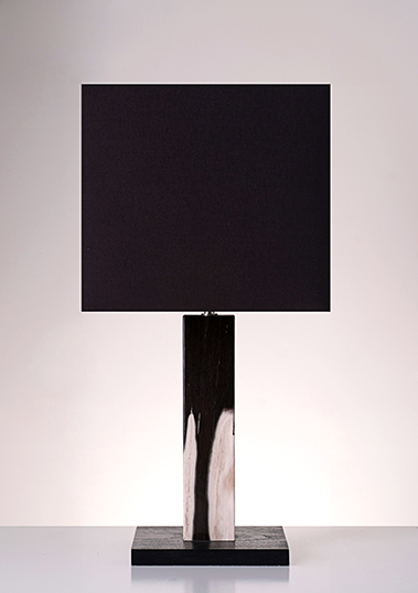 Fossil Square Table Lamp | Piment Rouge Lighting Collection