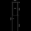 piment-rouge-custom-lighting-manufacturer-chester-wood-base-standing-lamp-technical-drawing