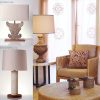piment rouge blog post rustic chic style living room stone table lamps 1