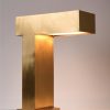 Piment Rouge Lighting Bali - Brass Deck Lamp in Gold