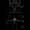piment-rouge-custom-lighting-manufacturer-wilma-table-lamp-technical-drawing