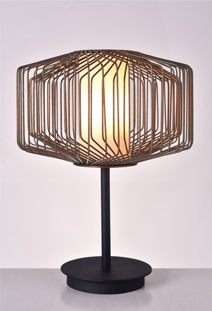 Arlo Table Lamp Piment Rouge Custom, Custom Glass Lamp Shade Manufacturers