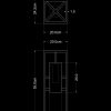 piment-rouge-custom-lighting-manufacturer-alea-wall-lamp-technical-drawing