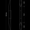piment-rouge-custom-lighting-manufacturer-arrow-wall-lamp-technical-drawing