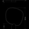 piment-rouge-lighting-manufacturer-arper-table-lamp-technical-drawing