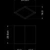 piment-rouge-lighting-manufacturerr-evase-s-technical-drawing